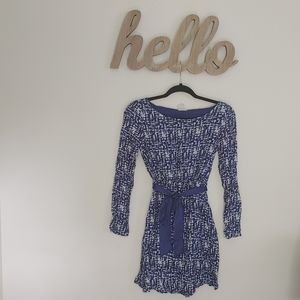 iLook Blue/White Dress (S)